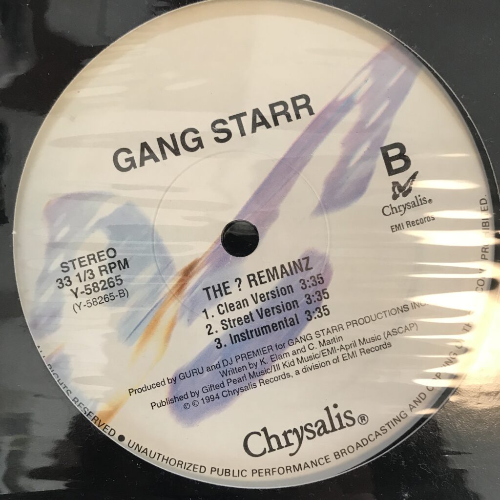 オープニング 大放出セール (2) Gang Gang Starr - Starr Starr 3枚 